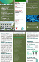 2nd National Conference on Communication Technologies (NCCT - 2024) International Conference Poster